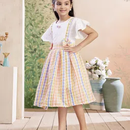 BAESD Flared Sleeve Fit & Flare Dress image 4