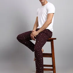 FLAMBOYANT Printed Mid Rise Lounge Pants image 2