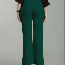 SWADESI STUFF Women Relaxed Easy Wash Cargos Trousers image 5