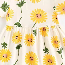 LULU & SKY Floral Print A-Line Midi Dress image 2