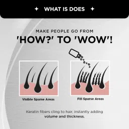 Bella Vita Organic Hair Building Fibers - Black image 5