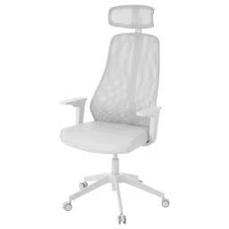 ikea matchspel Gaming chair, Bomstad light grey image 1