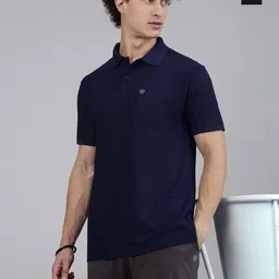 Lux Cozi Men Pack Of 2 Polo Collar Short Sleeves Lounge T-Shirts-picture-33