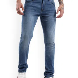 WROGN Men Slim Fit Light Fade Jeans-picture-15