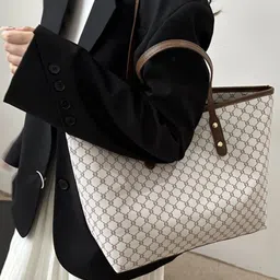 StyleCast Printed PU Shopper Shoulder Bag image 2