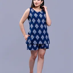 NUNCHII Women Printed Night suit image 5