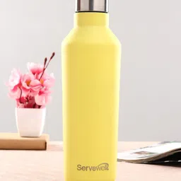Servewell Alaska Single Wall Water Bottle Lemon Yellow - 820 ml-picture-15