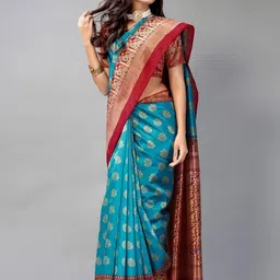 KANOODA Woven Design Zari Mysore Silk Saree-picture-20