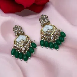 Women Click Geometric Drop Earrings-picture-23