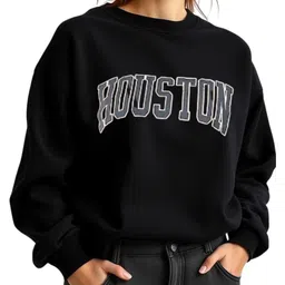 SALUJA FABRICS Women Typography Printed Sweatshirt-picture-29