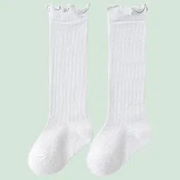 SYGA Kids Patterned Above Knee-Length Cotton Socks-picture-34