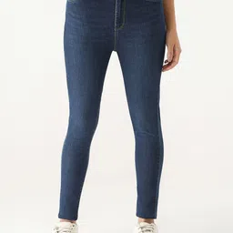Kraus Jeans Women Skinny Fit High-Rise Light Fade Jeans-image-86