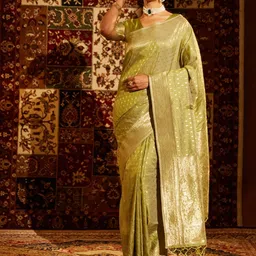 kasee Woven Design Zari Art Silk Banarasi Saree-picture-28