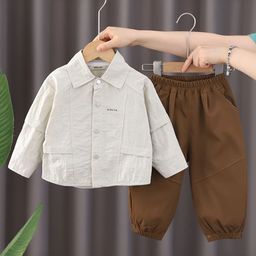 INCLUD Boys Long Sleeves Shirt With Joggers-picture-17