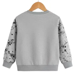 Be Perfect Unisex Kids Printed Sweatshirt image 2