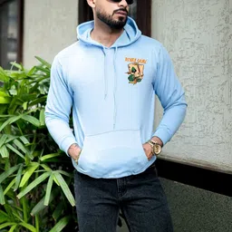 SZN Men Printed Hooded Sweatshirt-picture-36