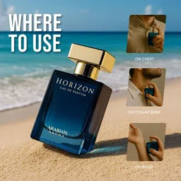 Arabian Aroma Men Set Of 2 Horizon & Royal Oud Eau De Parfum- 50 ml Each image 5