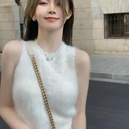 StyleCast Women Self Design Round Neck Sleeveless Crop Pullover Sweater-image-99