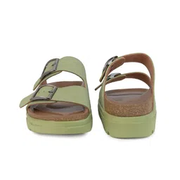 Mast & Harbour Women Open Toe Flats With Buckles image 5