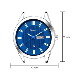 PERUCCI Men Brass Dial & Stainless Steel Bracelet Style Straps Analogue Watch WATH577DDNH62FWA image 4