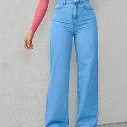 Chemistry Women Straight Fit High-Rise Light Fade Stretchable Jeans-picture-20