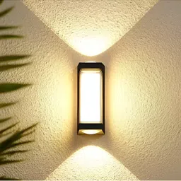 DENICRAAS Black & Yellow Metal Contemporary Cylinder Shaped Wall Lamp-image-86