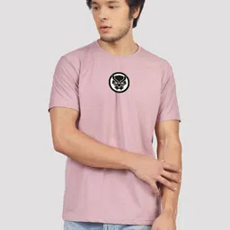 Greylongg Men Sports Printed Drop-Shoulder Sleeves Applique T-shirt image 4