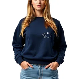 SALUJA FABRICS Women Printed Cotton Sweatshirt-picture-24