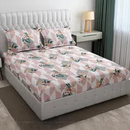 RADECOR Pink Queen Bedsheets-image-1