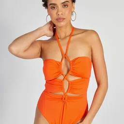 KIABI Women Halter Neck Bodysuit-image-3