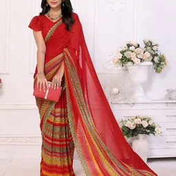 Moda Rapido Women Printed Saree With Unstiched Blouse Piece-picture-30