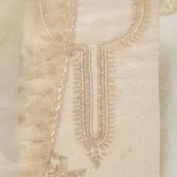 Koskii Unstitched Dress Material image 4