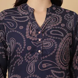 RAASSIO Print Crepe Top image 4