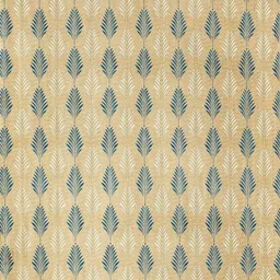 GEET CREATIONS Blue & Beige Set of 3 Floral Room Darkening Window Curtain image 2