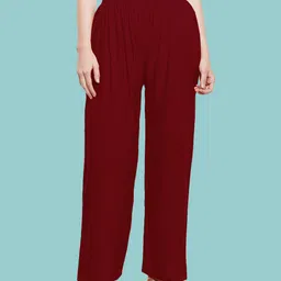 Castle Lifestyle Women Straight Fit Palazzos-image-57