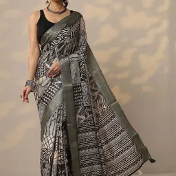 Libas Ethnic Motifs Printed Saree-picture-38