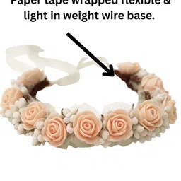 Loops n knots Floral Hairband image 3