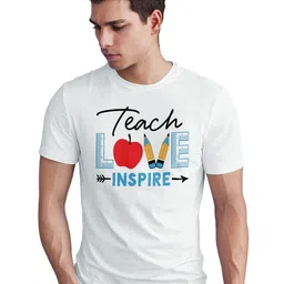 Seekbuylove Men Bio Finish Typography Printed Pure Cotton T-shirt-picture-34