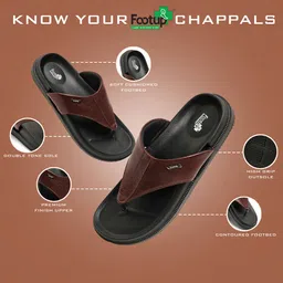 doctor health super soft FOOTUP Men Thong Flip-Flops image 4