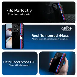 QRIOH Abstract Printed OnePlus 9R Back Case Mobile Accessories image 4
