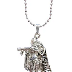 JAGSUN Silver-Plated Geometric Pendants with Chains image 1