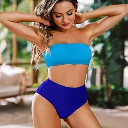 MEDHA INDUSTRIES Shoulder Straps Swim Bikini Set image 5