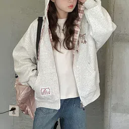 LULU & SKY Girls Lightweight Puffer Jacket with Embroidered image 5