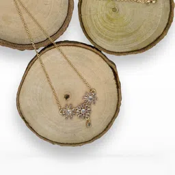 CHARMS Unisex Rose Gold Gold-Plated Alloy Pendant image 3