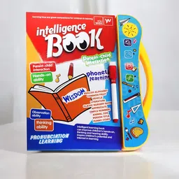 mahi zone Intelligence Book for Kids–Touch & English Letters & Words Learning toys M_574 image 1