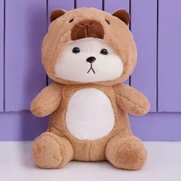 snuglystuff Capybara Plush Teddy Bear Stuffed Soft Toy For Girls, Gift, Kids, Plushie, Doll - 36 cm-picture-18