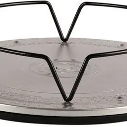 appeasy Cutlery Kitchen Rack NEW25_Twist n Pick Revolving Organiser (14") SILVER Plastic, Iron-picture-42