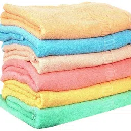 ayus HAND-TOWEL-CRAPE-LINE-PACK-OF-SIX Multicolor Cloth Napkins-picture-35