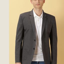 thomas scott Men Solid Single Breasted Casual Blazer-picture-28