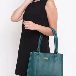 KLEIO Structured Tote Shoulder Bag image 5
